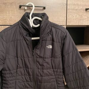 North face jacket, small, black